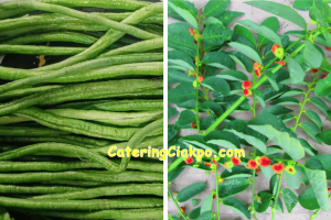 Kacang Panjang dan Sayur Daun Katuk Menu Catering Ciakpo Ibu Melahirkan
