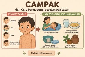 Pengobatan Penyakit Campak Sebelum dan Sesudah Penemuan Vaksin Campak